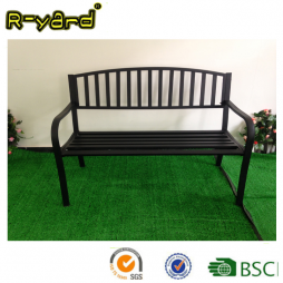 Wholesale hot sale cheap outdoor furniture steel powder coating garden bench for park Garden Chairs